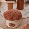 Lorena Canals Boletus Runder Hocker, Bezug aus Baumwolle, Produktbild-Vorschau 3