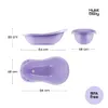 Hylat Baby Babywanne mit Gestell Lila Produktbild-Vorschau 5