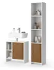 Meubles bain Vicco Norea Chêne/Blanc 2 pièces, Model 65828 Voir les images du produit 6