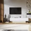 MODFU Lowboard TV-Schrank Hochglanz mit variable Produktbild-Vorschau 2