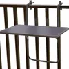 ALCO Balkonhaengetisch 60x40 cm, anthrazit M07719 Produktbild-Vorschau 6