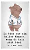 Mr. & Mrs. Panda Gästetuch Arzt Herz - Weiß - Geschenk, Produktbild-Vorschau 1