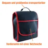 Kleine Auto-Organizer-Tasche, Schwarz-Rot, Produktbild-Vorschau 5