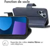 imoshion Luxe Bookcase for the Fairphone 5 - Dark Blue Voir les images du produit 5
