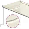 vidaXL Automatická markýza s roletou a LED senzorem větru Náhled obrázku produktu 4