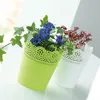 Vaso da fiori con pizzo Pizzo fucsia 11,2 cm Anteprima dell’immagine prodotto 5