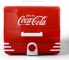 A red Coca-Cola branded mini-fridge. Anteprima dell’immagine prodotto