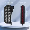 A size chart showing two cleaning accessories for a robot vacuum cleaner, with dimensions indicated. Produktbild-Vorschau