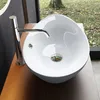 Mai & Mai Waschbecken Aufsatzwaschbecken Oval aus Keramik Produktbild-Vorschau 2