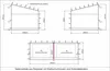 3 Seitenteile Rank Anbau Pavillon 3x4m Anthrazit Grau mit Produktbild-Vorschau 3