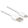 Delock USB Daten- und Ladekabel für iPhone, iPad, iPod weiß Produktbild-Vorschau 2
