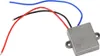 A small, square electronic component with three wires attached, isolated on a white background. Produktbild-Vorschau