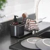 WENKO organizer do zmywarki Orio Black wykonany ze stali Podgląd zdjęcia produktu 6