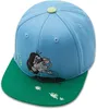 Koaa Snapback Cap Der kleine Maulwurf "Frühling" in blau