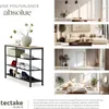 Étagère à chaussures PORTSMOUTH 100x30,5x72,5cm - Bois Voir les images du produit 7