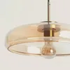 Pendelleuchte Glas Hipo Bernstein Produktbild-Vorschau 5