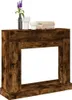 vidaXL Bordure de cheminée chêne fumé 100x30x87,5 cm Voir les images du produit 2