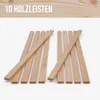 10er-Set Holzleisten - Lärche gehobelt - 8 x 20 x 500 mm Produktbild-Vorschau 4
