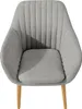 home24 Armlehnenstuhl - Textil / Massivholz Produktbild-Vorschau 7