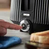 Toaster, 2-Scheiben, Schwarz, Kompaktes Design Produktbild-Vorschau 7