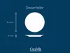CreaTable, 22042, Nature Collection Water, Dessertteller Produktbild-Vorschau 2