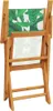 The Living Store 3-tlg. Bistro-Set Blattmuster Stoff und Produktbild-Vorschau 8