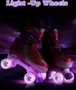 Hozzen Rollschuhe Mädchen Kinder S (Größe 38-41) Produktbild-Vorschau 2