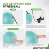 Tunturi Anti Burst Fitnessball mit Pumpe - Yoga-Ball 75 cm Produktbild-Vorschau 5