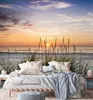 Vlies fototapete Strand Meer Sonnenuntergang 250x250 cm Produktbild-Vorschau 2