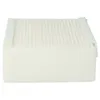 A white cabin air filter is shown from the side against a white background. Produktbild-Vorschau