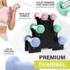 TEENO Neopren-Hanteln 9/12 kg mit Halterung – Set mit 6 Produktbild-Vorschau 4