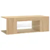 vidaXL TV-Schrank mit LED-Leuchten Sonoma-Eiche 90x39x30cm Produktbild-Vorschau 13