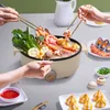 Elektryczny gorący garnek 1,5 l z 2 parowarami 21,5 cm Podgląd zdjęcia produktu 2