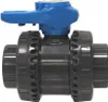 Vanne pvc fip double union à coller 50mm - Fip - VIB50C - Voir les images du produit 1