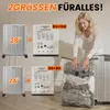 Vakuumbeutel 8 Stück 4Jumbo 80x100cm+4 Groß 60x80cm Produktbild-Vorschau 3