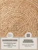 Hanse Home Jute Teppich Rund Nuru, Handgewebt, Fransen, Produktbild-Vorschau 3