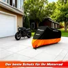 Motorrad Abdeckplane 210D Polyester Wasserdicht Outdoor Produktbild-Vorschau 7