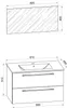 VCM 3-tlg. Waschplatz Waschtisch | Waschbecken Unterschrank Produktbild-Vorschau 5