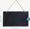 Navaris 8x Schiefertafel zum Aufhängen horizontal - 25x15cm Produktbild-Vorschau 5