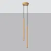 Lampe pendante PASTELO 2 or 2xG9 8W acier 118x15x15cm Voir les images du produit 11