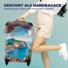 MuchoWow® Koffer Handgepäck Trolley Rollkoffer Kleine Produktbild-Vorschau 4