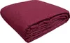 Tagesdecke Bettüberwurf 220x240 cm bordeaux Uni Einfarbig Produktbild-Vorschau 4
