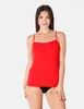 Bellivalini Damen Unterhemd aus Viskose BLV50-218 (Rot, XS Produktbild-Vorschau 5