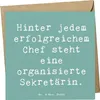 Mr. & Mrs. Panda Klappkarte Spruch Sekretärin Erfolg - Produktbild-Vorschau 1