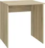 A simple, light brown wooden desk against a white background. Produktbild-Vorschau