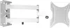 A white TV wall mount with adjustable arms is shown against a white background. Produktbild-Vorschau