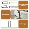 Polsterbett 140x200 cm Doppelbett mit LED-Beleuchtung, Produktbild-Vorschau 5