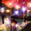 2x 200 LED świecących kulkowych lampek na baterie, wiszące Podgląd zdjęcia produktu 8