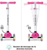 Globber Scooter Primo S7, Neonpink mit Leuchtrollen Produktbild-Vorschau 16