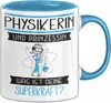 Physikerin Und Prinzessin Tasse Geschenk Für Eine Produktbild-Vorschau 1